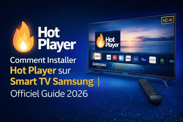 Comment installer Hot Player sur Smart TV Samsung étape par étape – Guide Officiel 2026