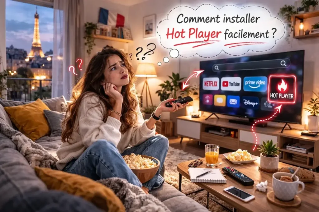 Comment installer Hot Player facilement sur Smart TV