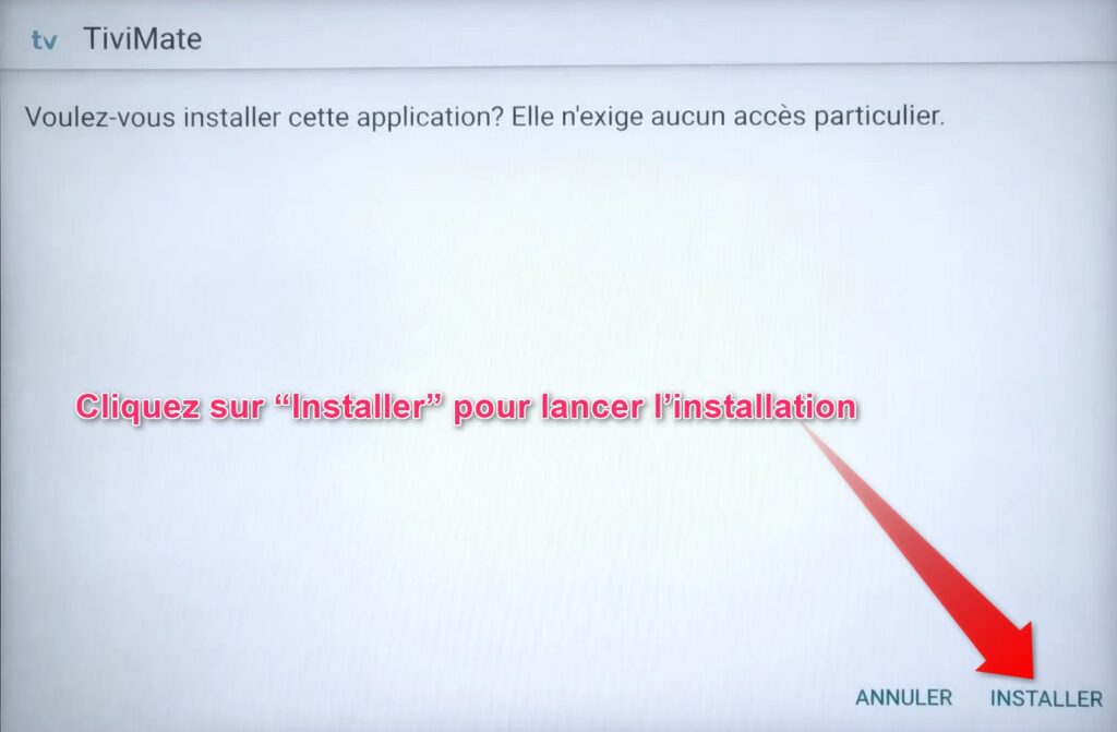 installer tivimate firestick lancer installation application iptv player