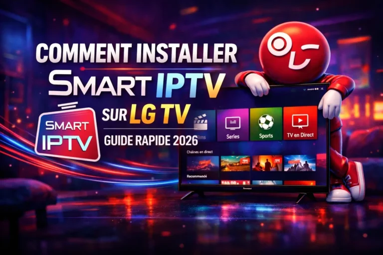 Comment installer Smart IPTV sur LG TV guide rapide 2026 IPTV LG installation tutoriel