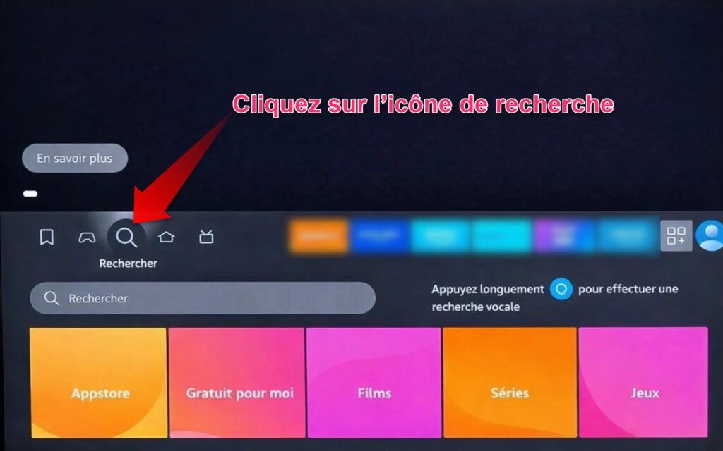 comment installer smart iptv sur firestick accéder à la recherche fire tv stick