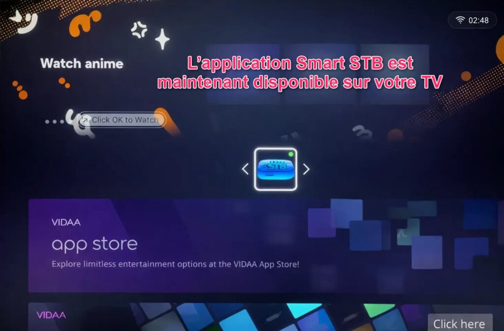 installer smart stb sur hisense tv application smart stb disponible vidaa tv