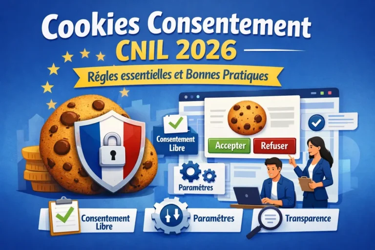 Cookies consentement CNIL 2026 : règles essentielles et bonnes pratiques pour la gestion des cookies et le respect de la vie privée