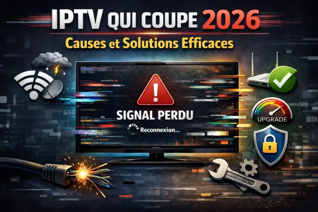 IPTV qui coupe 2026 causes et solutions efficaces pour résoudre les problèmes de signal IPTV et améliorer la stabilité du streaming